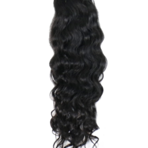 NATURAL WAVY WEFTED HAIR (PER BUNDLE)